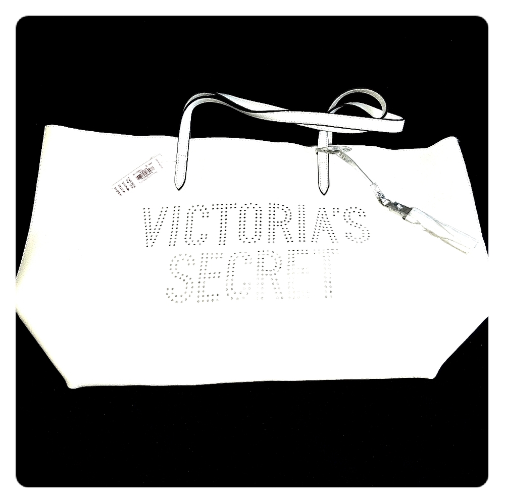 VICTORIA'S SECRET - NWT - Wht & metallic silver
